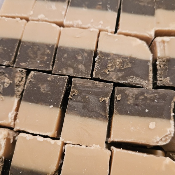 Chocolate & Vanilla Flavour Luxury Hand Made Fudge Factory